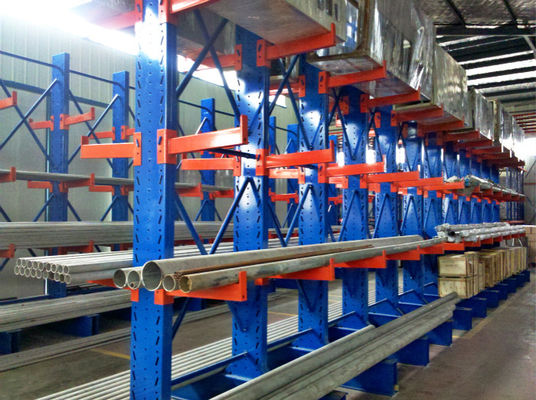 Double système en porte-à-faux industriel latéral de défilement ligne par ligne pour stockage de matière première - Image 3