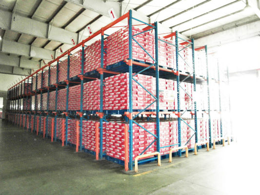 Commande enduite par poudre dans le support de palette, défilement ligne par ligne en acier durable de palette – 2 à 5 niveaux, 500kg à 2000kg - Image 3