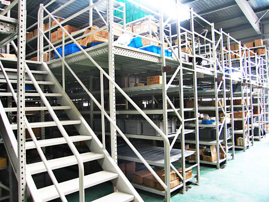 Mezzanine soutenue par support de palette – 2 à 5 niveaux, capacité jusqu&rsquo;à 1500kg - Image 2