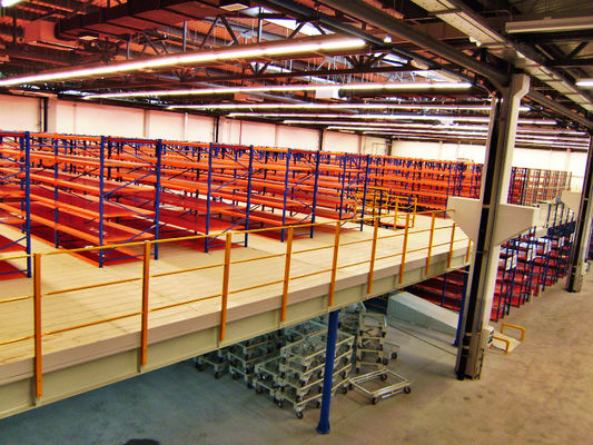 Planchers de mezzanine industriels à plusieurs niveaux en acier Q235B – 1 à 3 niveaux, capacité de charge 300kg à 1000kg/m² - Image 3