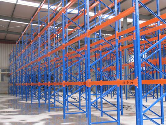 Rayonnage palette sélectif en acier de laminage à froid – 6 à 12 m de hauteur, 6 niveaux - Image 2