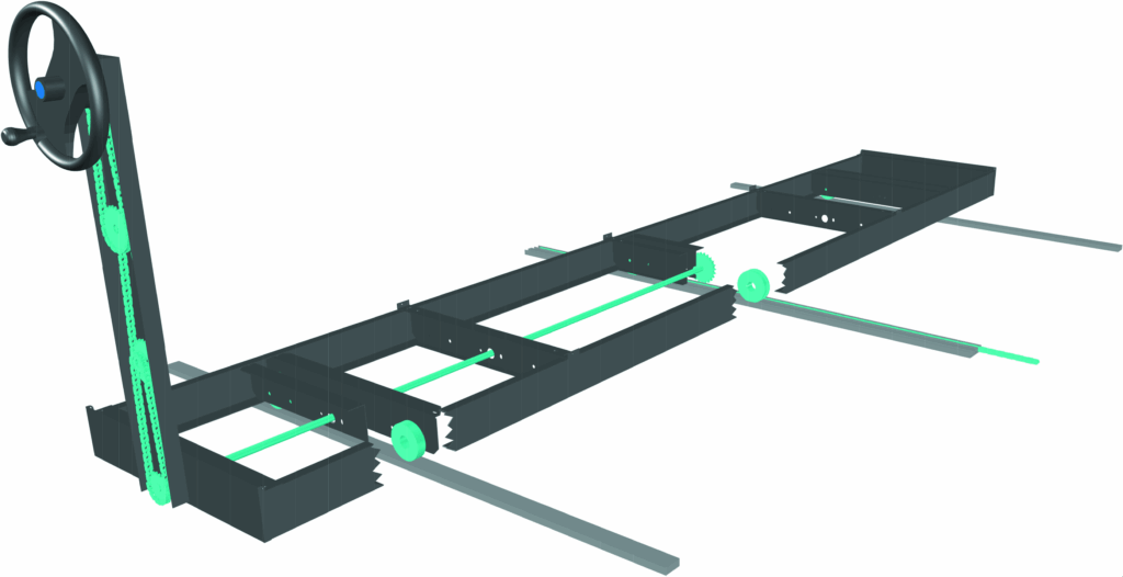 Rayonnage mobile Blue Rack – sur rails, pour archives et stockage professionnel - Image 2