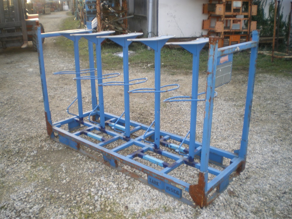 Rack mobile SMI 1033 – dimensions extérieur 220 × 80 × 134 cm – gerbable - Image 2