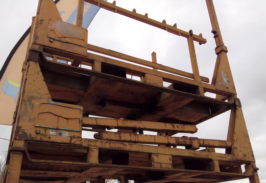 Rack mobile SMI 3116 – pliable avec barrières latérales démontables et 1340 litres de volume - Image 4