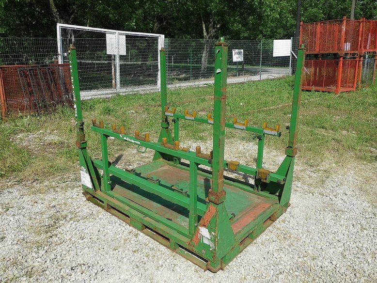 Rack mobile SMI 1024 – Référence MN1024 – Dimensions extérieur 167 × 118 × 147 cm – Pliable - Image 1