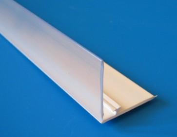 Rail 1000 mm arrêt 30 mm  – adhésif –  pour séparateurs - Image 1