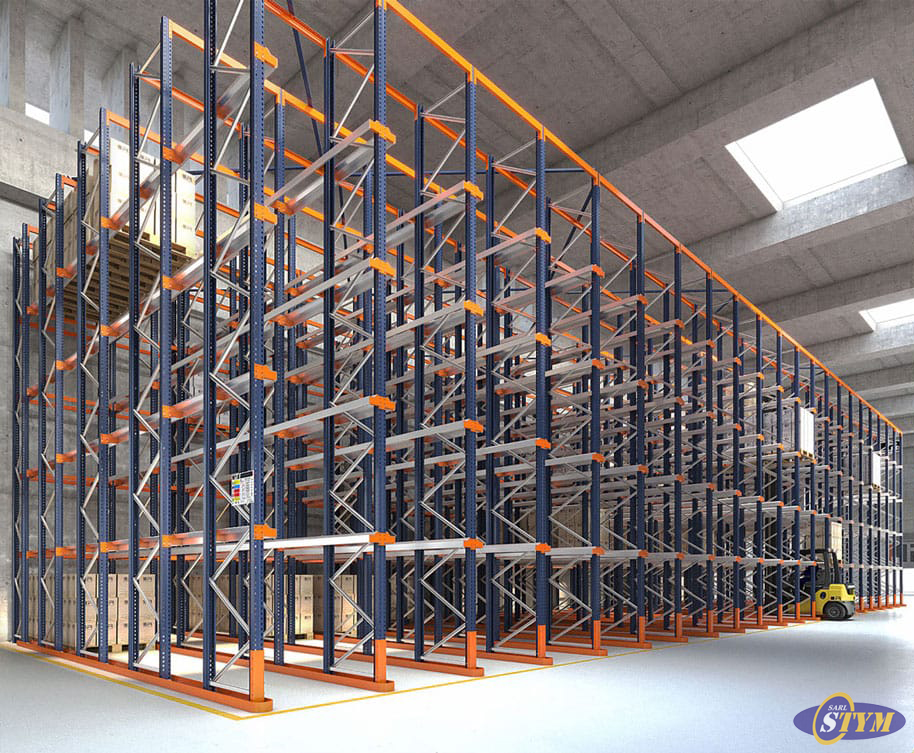 Rayonnage à palettes par accumulation (LIFO) – système haute densité pour stockage optimisé - Image 3