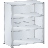 Rayonnage industriel 1000x350x1800mm 80kg – 4 rayons lisses en acier - Image 3