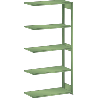 Rayonnage industriel 1000x600x2200mm 220kg – 5 rayons – charge max 2800kg - Image 3