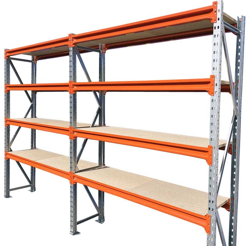 Étagère charge lourde rayonnage mi-lourd en acier galvanisé modulable avec extensions possibles - Image 1