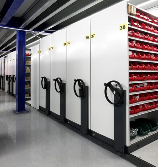 Rayonnage mobile archives MSI – gain de 70% de volume avec structure tubulaire ou tôlée - Image 2