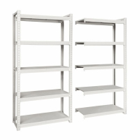 Rayonnage archives multi-usage – 5 étagères, tôle acier époxy, capacité jusqu&rsquo;à 110 L - Image 2