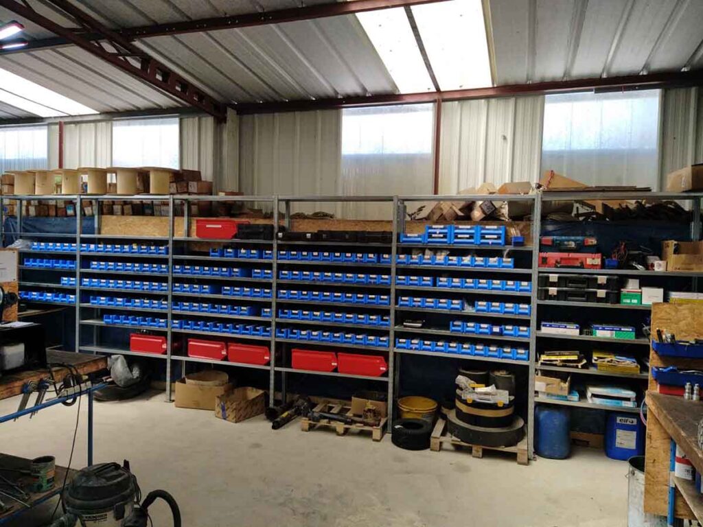 Rayonnage mi-lourd – stockage professionnel pour charges semi-lourdes et volumineuses - Image 2