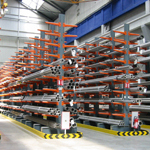 Rayonnage pour charges longues CANTILEVER – stockage horizontal de panneaux, tôles, tubes et profils - Image 2
