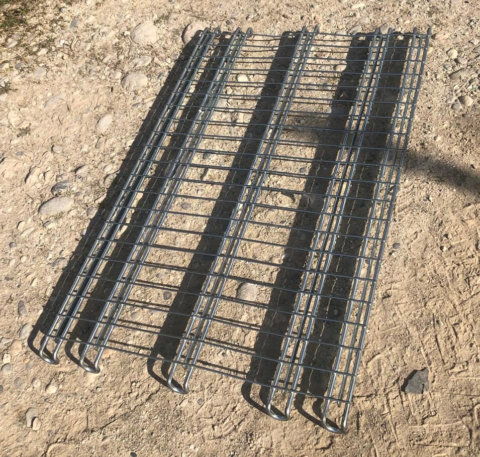 Tablette pour Roll fixe – en acier galvanisé – dimensions 120 × 80 cm – occasion - Image 1