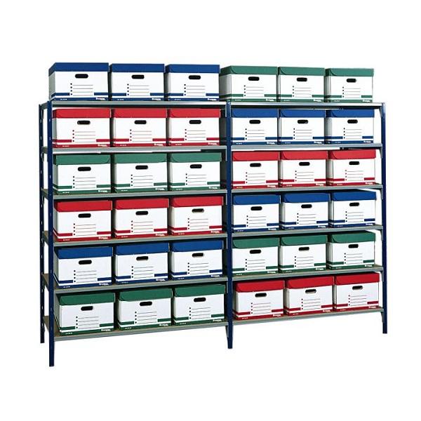 Rayonnage tubulaire multi-étagé STOW – stockage, classement et archivage compact - Image 2