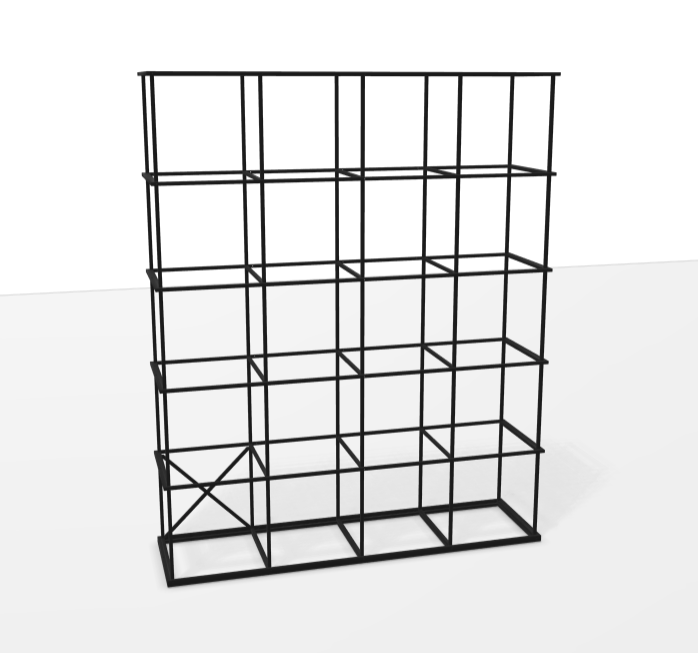 Rayonnage modulaire « SAAR » – 4×5 - Image 1