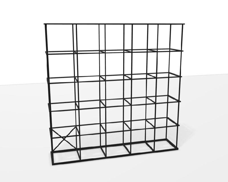 Rayonnage modulaire « SAAR » – 5×5 - Image 1