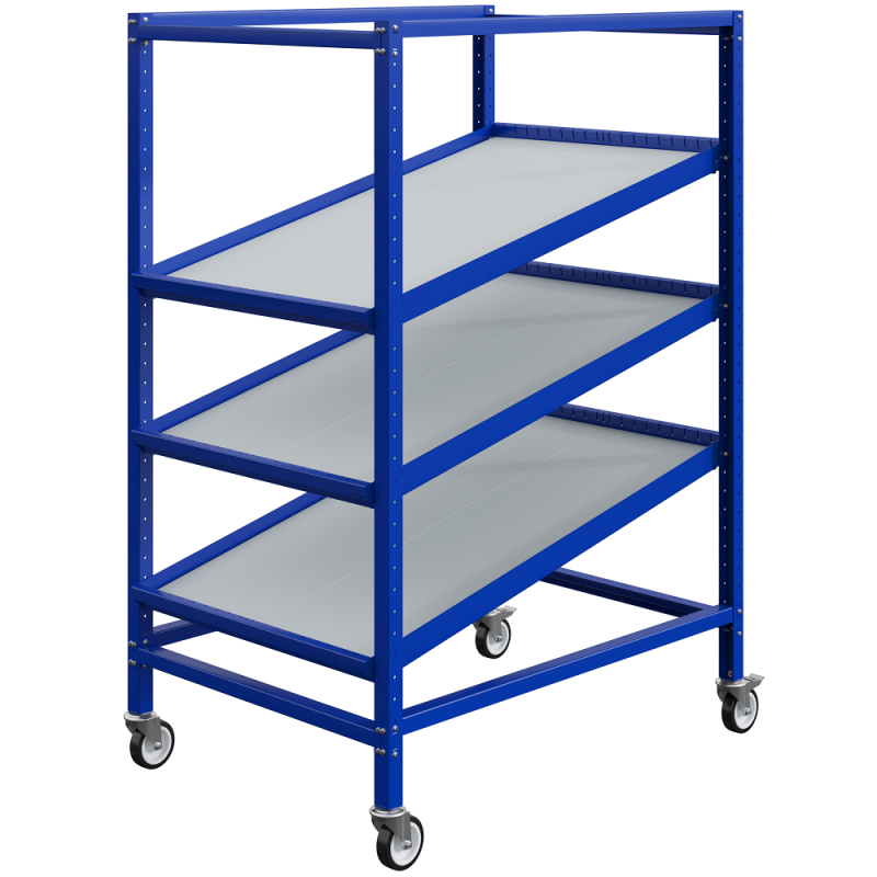 Stockeur dynamique mobile à fond tôlé - Image 1