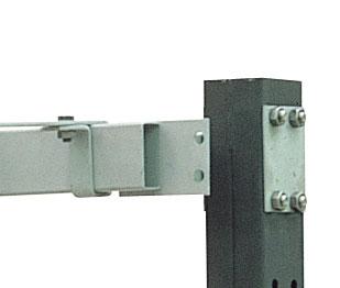 Bras supérieur l.150 pour rayonnage porte-barres vertical – 7007931 - Image 1