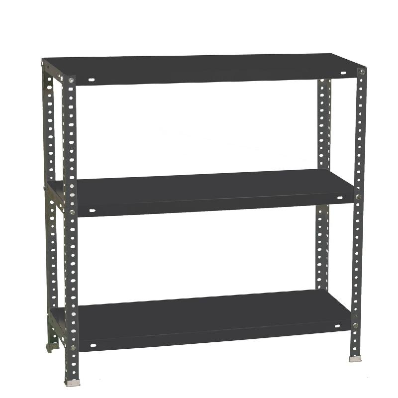 SimonRack Étagère métallique avec vis 1000x900x300 mm, 3 niveaux, point de flexion 100 kg, Anthracite – Comfort – métal 8425437095962 - Image 1