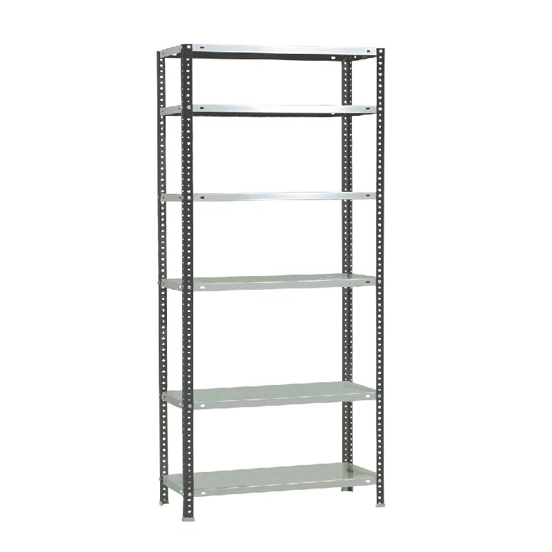 SimonRack Étagère métallique avec vis 2000x1000x300 mm, 6 niveaux, point de flexion 100 kg, Anthracite/Blanc – Comfort – métal 8425437096655 - Image 1