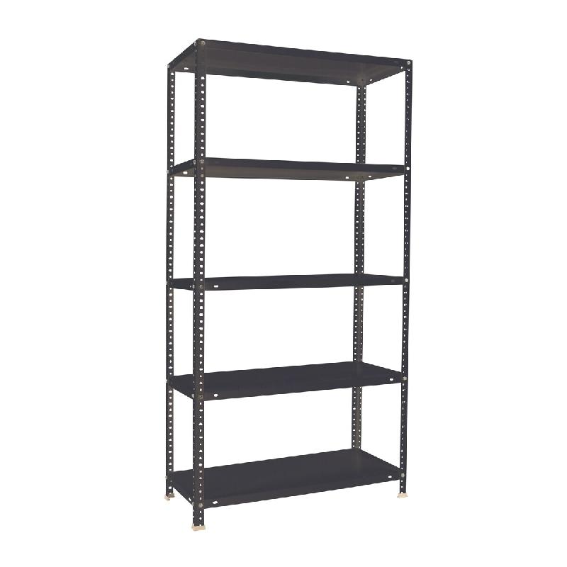 SimonRack Étagère métallique avec vis 2000x1000x400 mm, 5 niveaux, point de flexion 100 kg, Anthracite – Comfort – métal 8425437096440 - Image 1