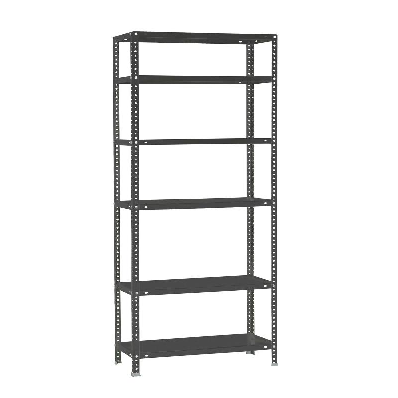 SimonRack Étagère métallique avec vis 2000x1100x400 mm, 6 niveaux, point de flexion 90 kg, Anthracite – Comfort – métal 8425437096747 - Image 1