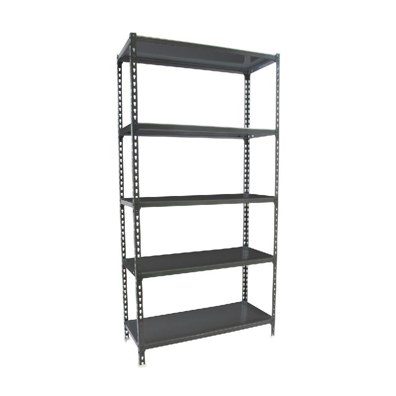 SimonRack Rayonnage métallique, 1800x800x300 mm, 5 niveaux, tablette métallique, 180 kg au point de flexion, Antracite – Simonclick – métal 8425437 - Image 1