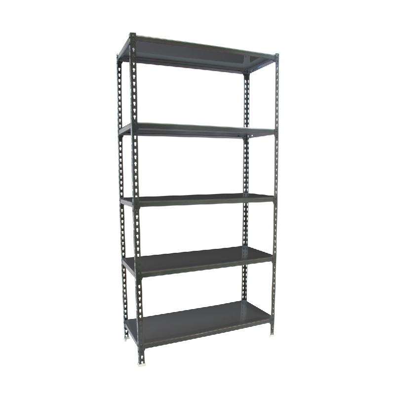 SimonRack Rayonnage métallique, 2000x1100x500 mm, 5 niveaux, tablette métallique, 200 kg au point de flexion, Antracite – Simonclick – métal 842543 - Image 1