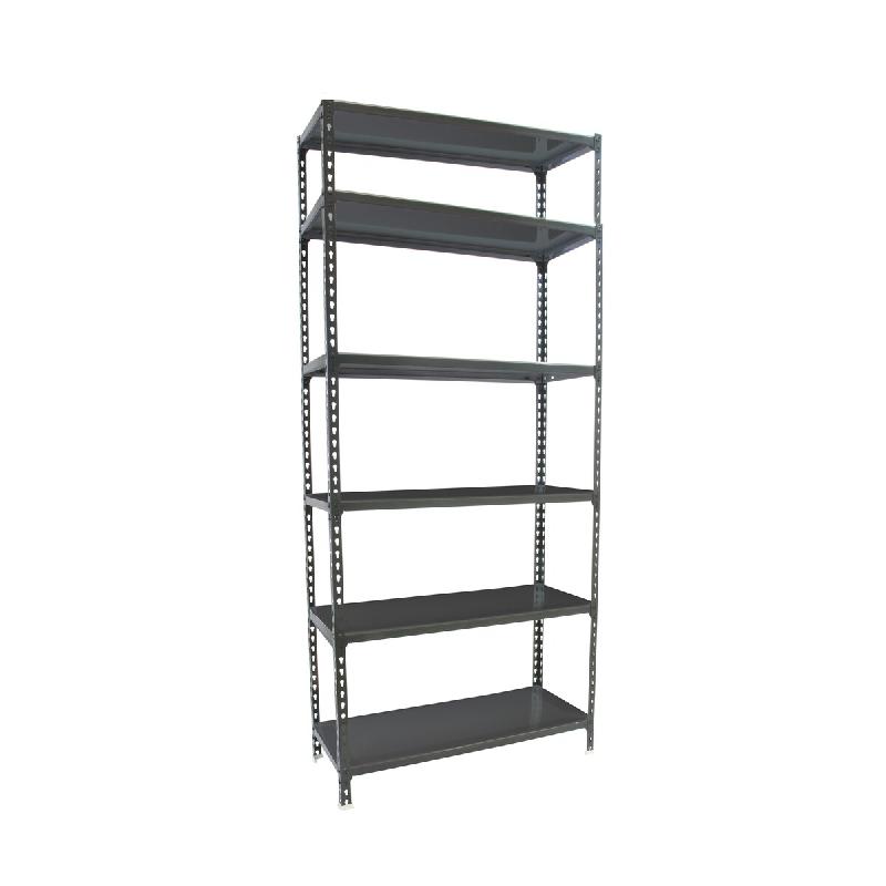 SimonRack Rayonnage métallique, 2500x1200x400 mm, 6 niveaux, tablette métallique, 200 kg au point de flexion, Antracite – Simonclick – métal 842543 - Image 1