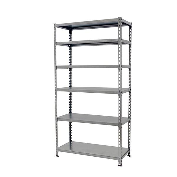 SimonRack Rayonnage métallique, 2500x1200x500 mm, 6 niveaux, tablette métallique, 200 kg au point de flexion, Gris – Simonclick – métal 8425437091612 - Image 1