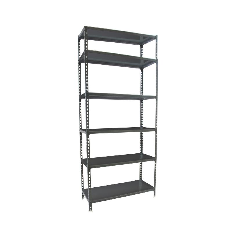 SimonRack Rayonnage métallique, 2500x900x400 mm, 6 niveaux, tablette métallique, 180 kg au point de flexion, Antracite – Simonclick – métal 8425437 - Image 1