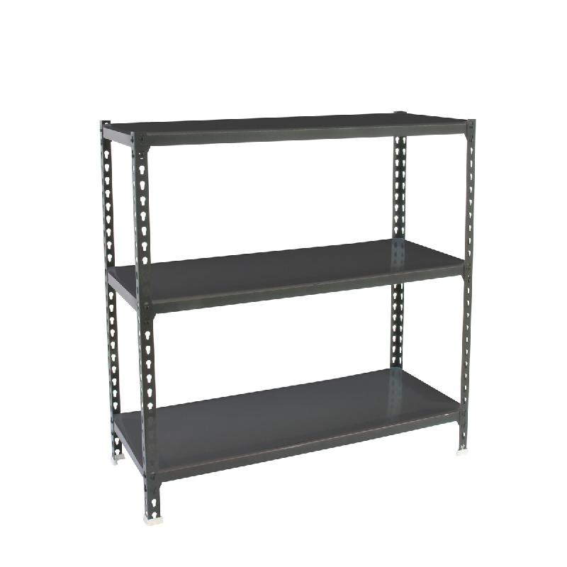 SimonRack Rayonnage métallique, 900x1100x500 mm, 3 niveaux, tablette métallique, 200 kg au point de flexion, Antracite – Simonclick – métal 8425437 - Image 1