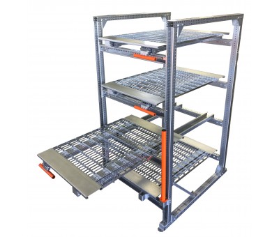 Stockeur à tiroirs Park Pick Up – Rayonnage modulaire STOCK3P – Capacité jusqu&rsquo;à 3000 kg 3