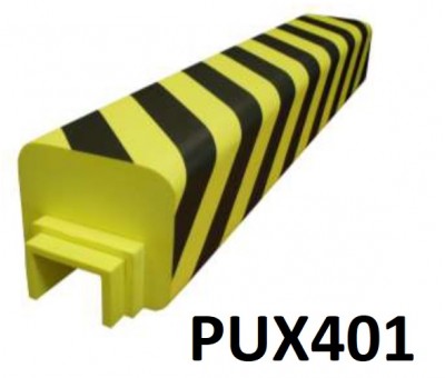 Protection en mousse PUX 401 pour rack de stockage – 3 sections (80-100-120 mm) en EVA 1