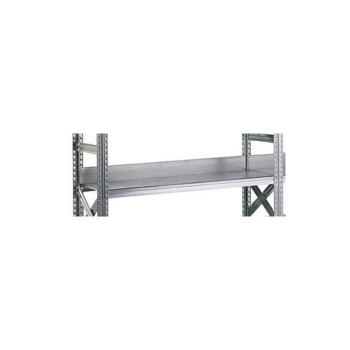 Tôle de couverture lisse Galvastar avec butée arrière 100 mm – L.1200 x P.600 mm 1