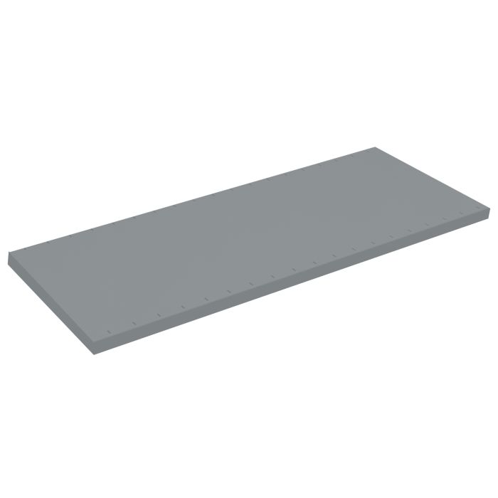 Tablette rayonnage peint L.970 x P.400 mm – Coloris Anthracite – Peinture Epoxy 1