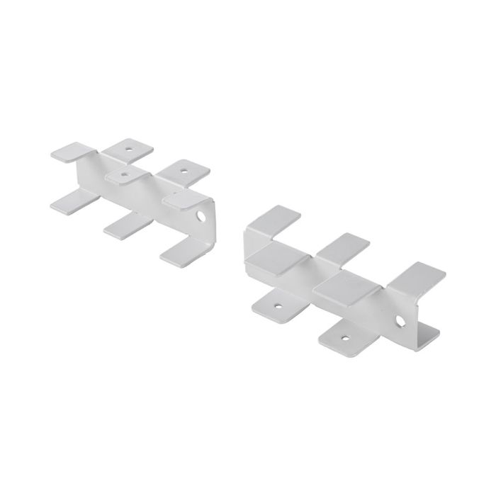 Paire de supports d&rsquo;angle universel pour tablette rayonnage – Livrés avec vis autoforeuses 2
