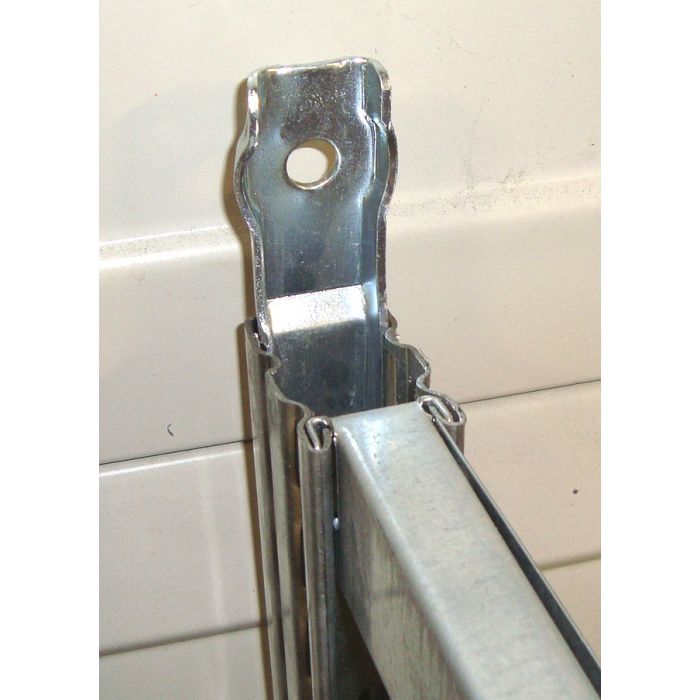 Patte de fixation murale pour Rayonnage Galvatop – Finition galvanisée 1
