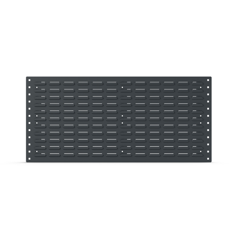 Panneau à bacs 1.0 m horizontal en acier – 991x19x457 mm – RAL 7016 1