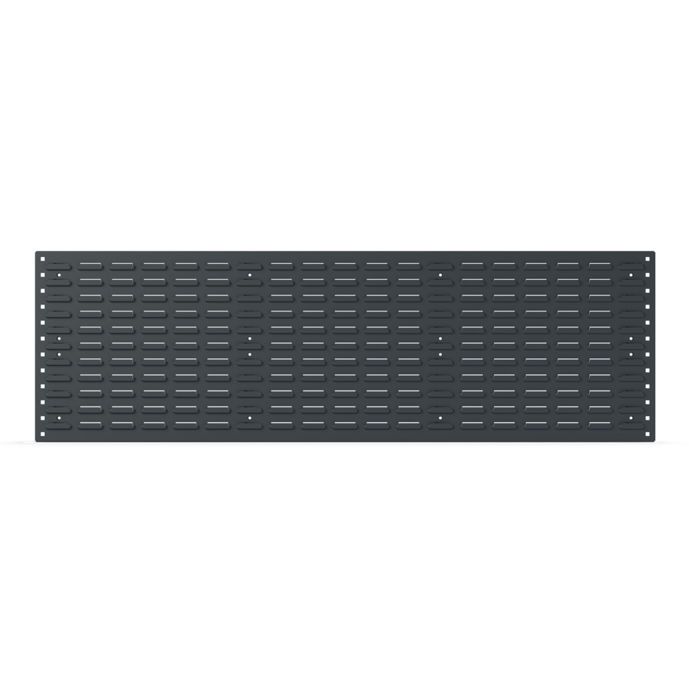 Panneau à bacs 1.5 m horizontal en acier – 1486x19x457 mm – RAL 7016 - Image 1