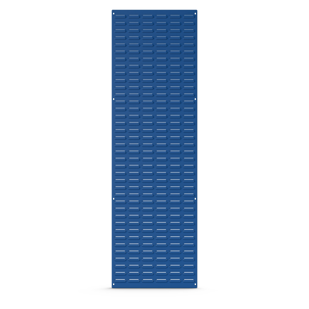 14025149.11 – Panneau à bacs 1.5 m vertical en acier, RAL 5010, 457x19x1486 mm 1