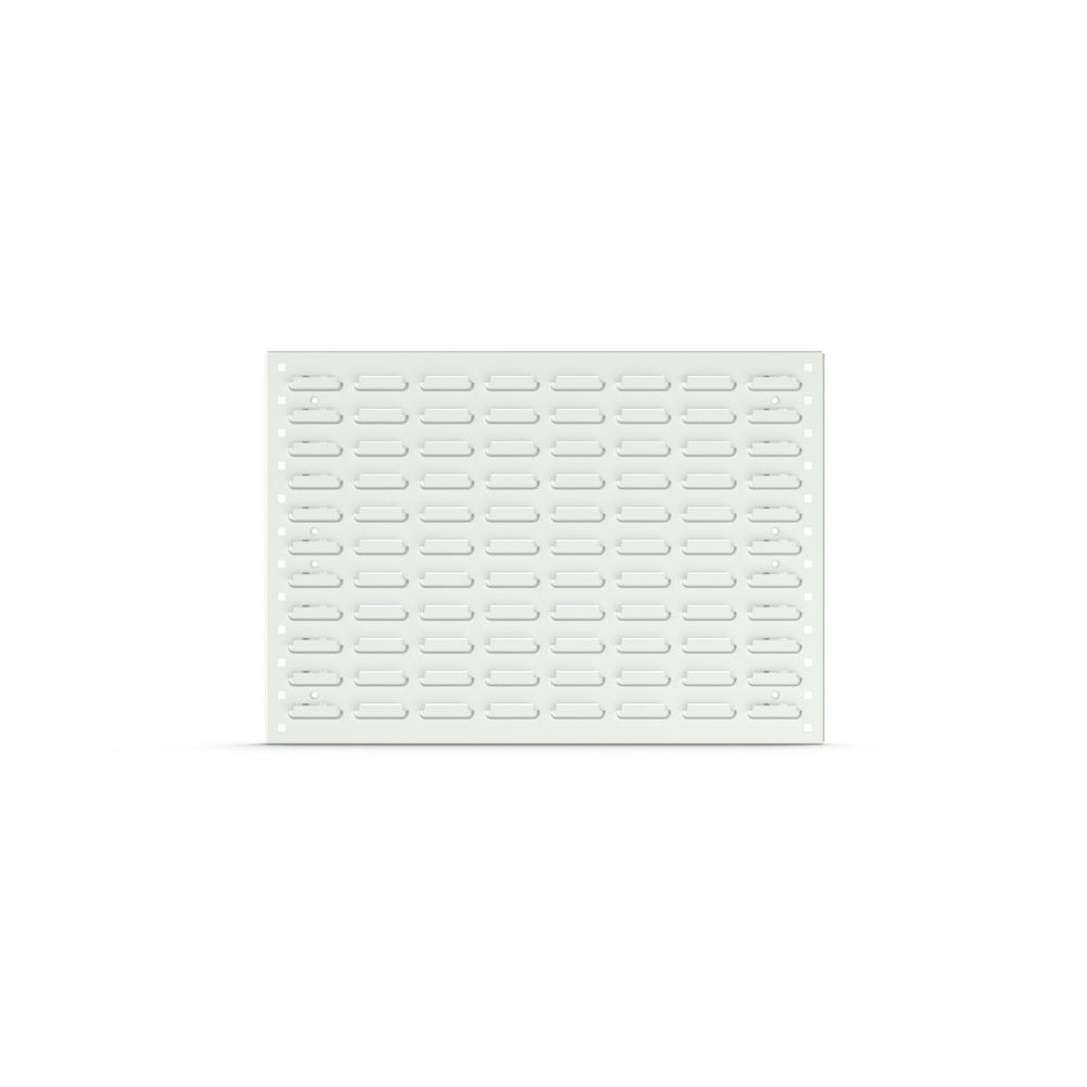 14025398.16 – Panneau à bacs horizontal en acier, 650x19x457 mm, RAL 7035 1
