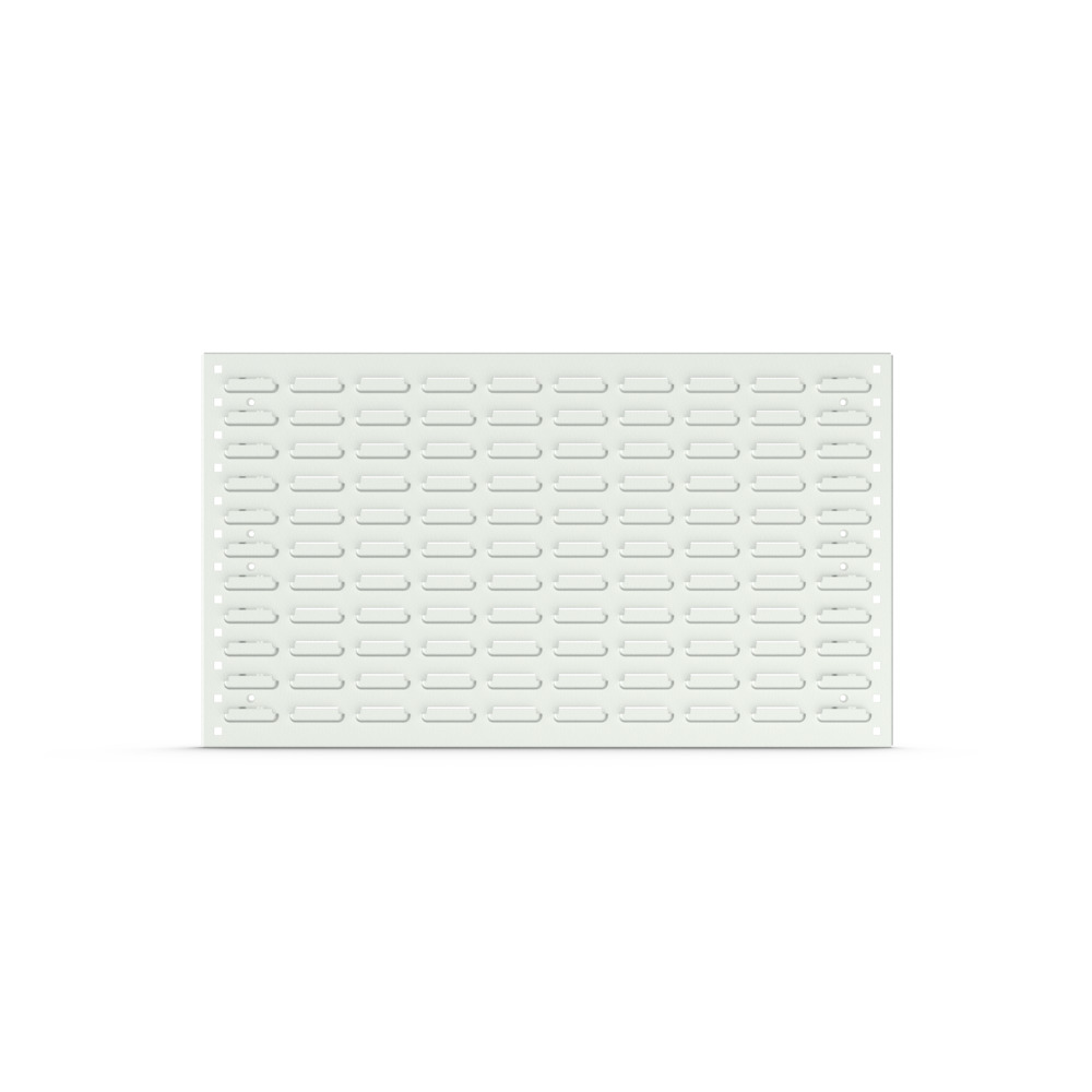 14025400.16 – Panneau à bacs mural horizontal en acier, 800x19x457 mm, RAL 7035 1