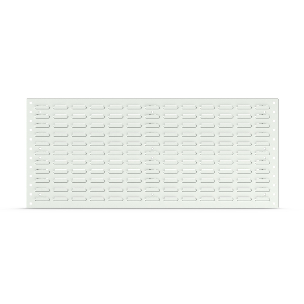 14025401.16 – Panneau à bacs horizontal en acier, 1050x19x457 mm, finition RAL 7035 - Image 1
