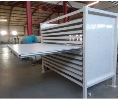 Rayonnage à tiroirs extensibles pour fortes charges – Capacité jusqu&rsquo;à 3 tonnes – Stockeur métallique - Image 1