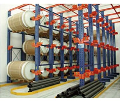 Rack à tourets – bobines pour stockage de pièces lourdes et volumineuses – Rayonnage cantilever 1