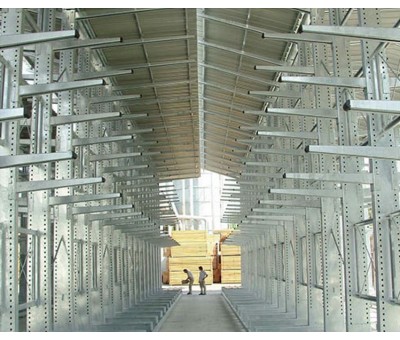 Cantilever autoportant couvert pour charges lourdes – Rayonnage extérieur jusqu&rsquo;à 12 m de hauteur 3