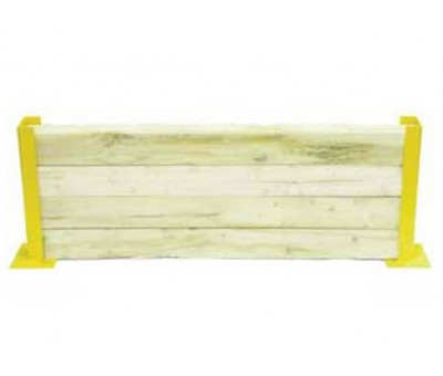 Protection latérale de rack en madriers bois – Kit complet avec supports acier et 4 bastaings pin – Réf. PSFBB-1100/PDFBB-2400 1